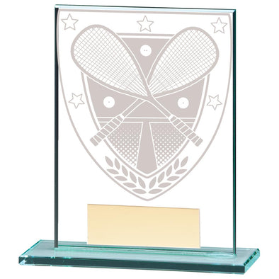 Millennium Squash Jade Glass Award 110mm
