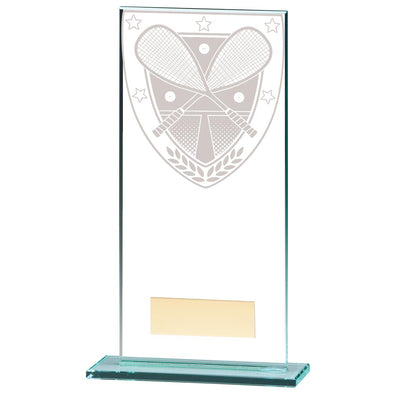 Millennium Squash Jade Glass Award 180mm