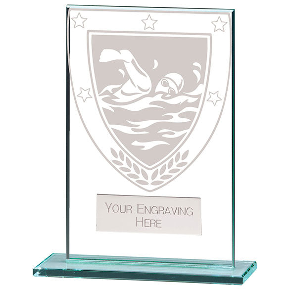 Millennium Swimming Jade Glass Award