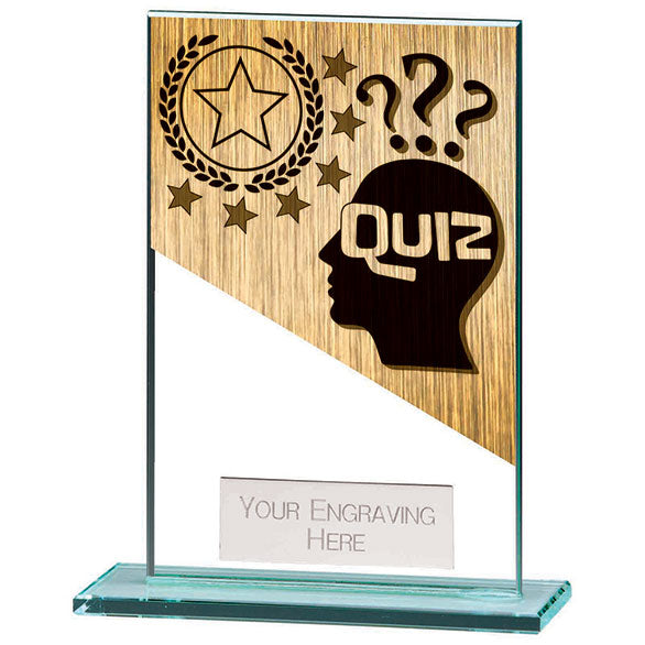 Mustang Quiz Jade Glass Award