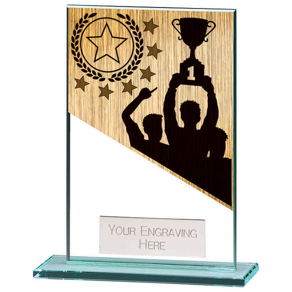 Mustang Achievement Jade Glass Award