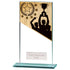 Mustang Achievement Jade Glass Award