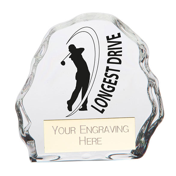 Mystique Longest Drive Glass Award