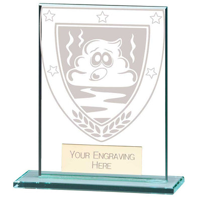 Millennium Poo Jade Glass Award 110mm