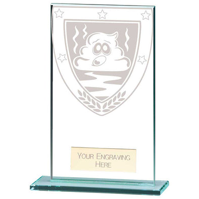 Millennium Poo Jade Glass Award 140mm