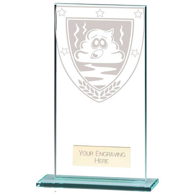 Millennium Poo Jade Glass Award 160mm