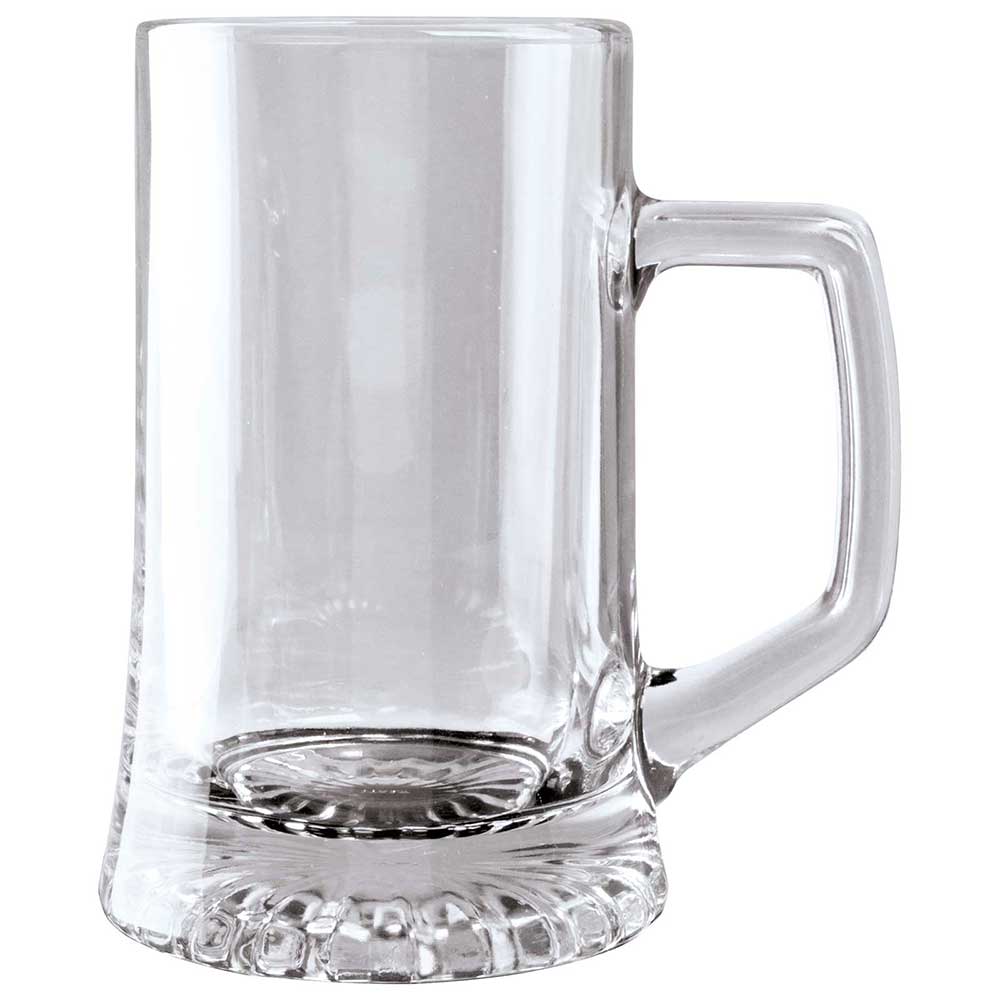St Aidan Personalised Glass Pint Tankard