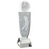 Reflex Golf Crystal Award - With Silver Engraved Plate