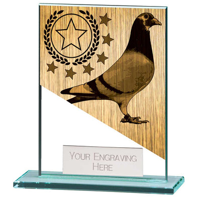 Mustang Pigeon Jade Glass Award
