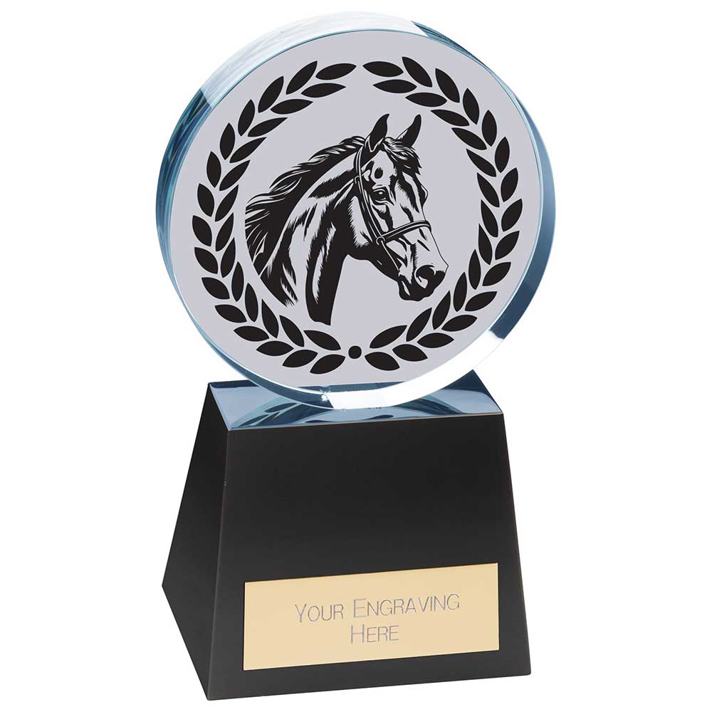 Emperor Equestrian Crystal Award