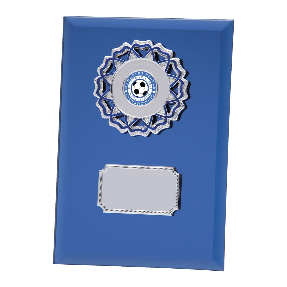 Mirage Multi-Sport Mirror Plaque Blue