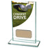 Longest Drive Colour-Curve Golf Glass Award