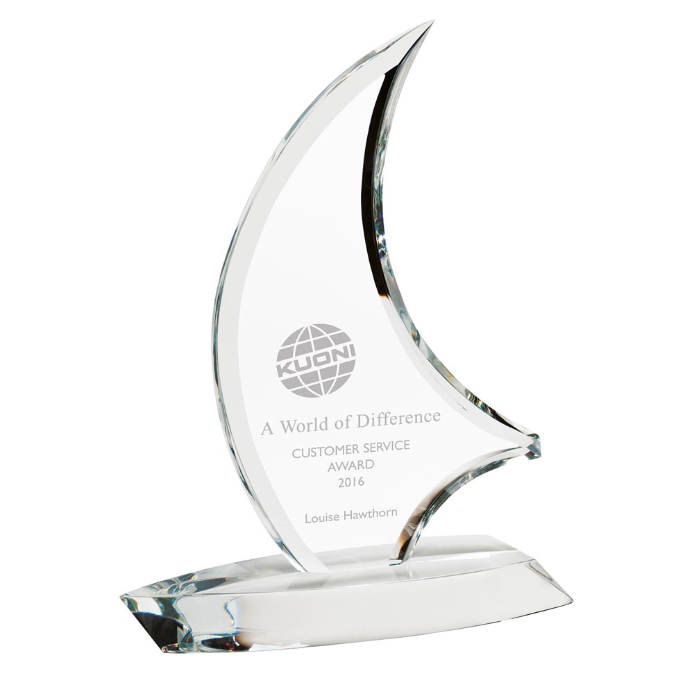 The Admiral Optical Crystal Sail Award