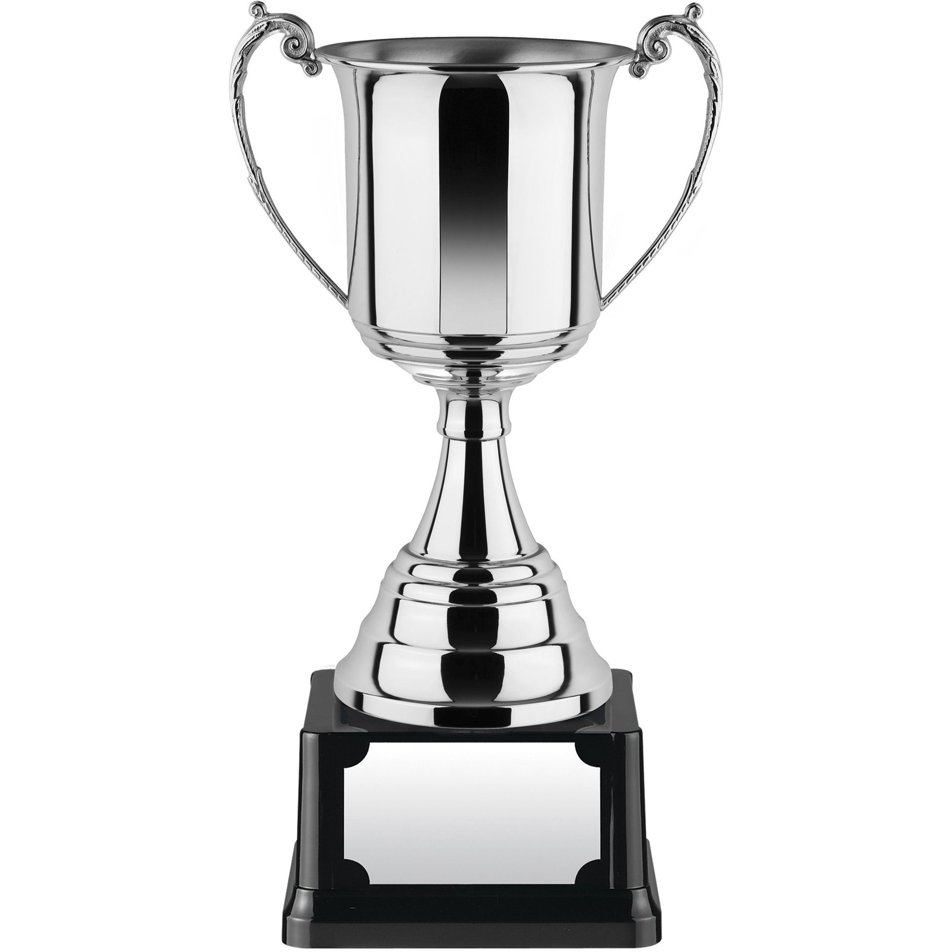 4 Series Revolution Trophy Cup on Square Base