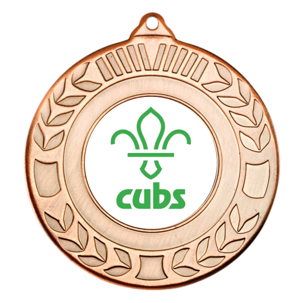 Cubs Bronze Laurel 50mm Medal