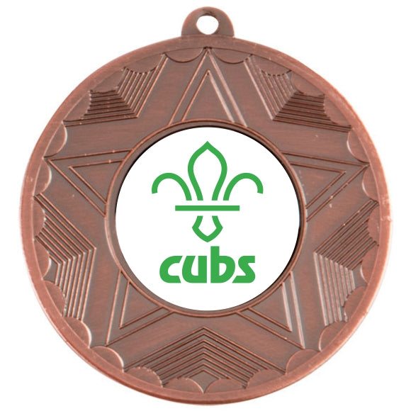 Cubs Bronze Star 50mm Medal