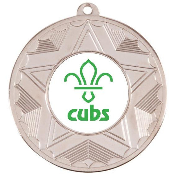 Cubs Silver Star 50mm Medal
