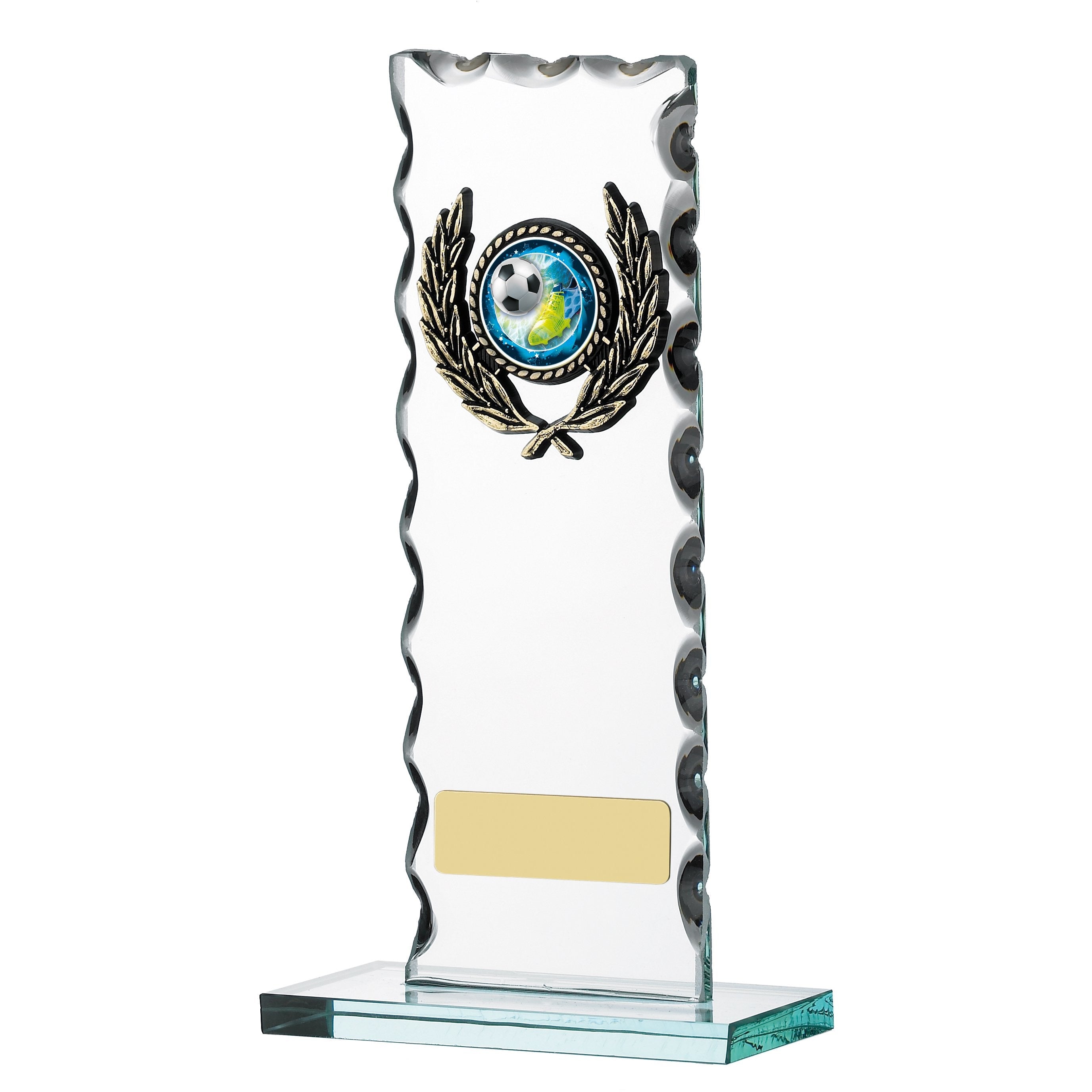 Scalloped Edge Glass Award