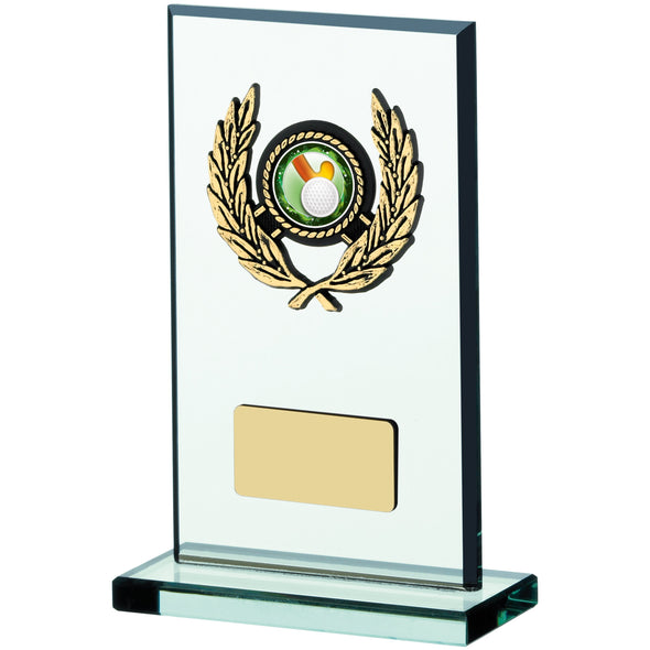 Glass Plaque Award 17cm