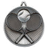 Tennis Deluxe Medal - Antique Silver 2.35in