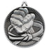 Martial Arts Deluxe Medal - Antique Silver 2.35in