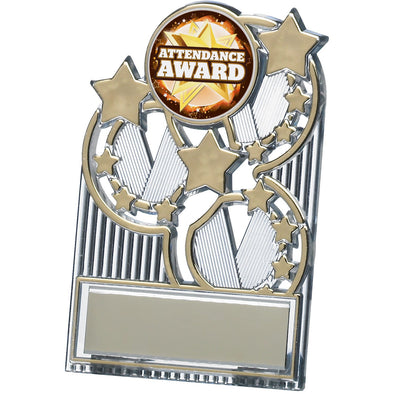Gold Star Budget Plastic Plaque 9cm