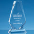 Optical Crystal Cropped Iceberg Award