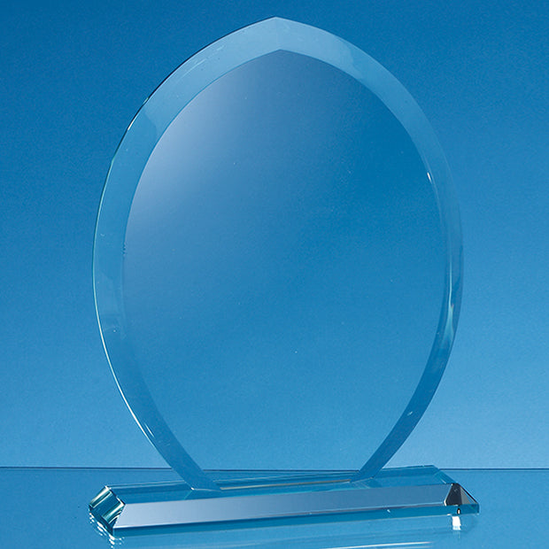 Jade Glass Tear Drop Award