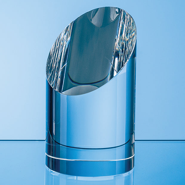 Engraved Crystal Zenith Cylinder Award