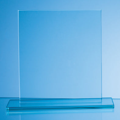 20cm x 17.5cm x 10mm Jade Glass Rectangle Award