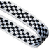 Chequered 22mm Wide Ribbon And Clip