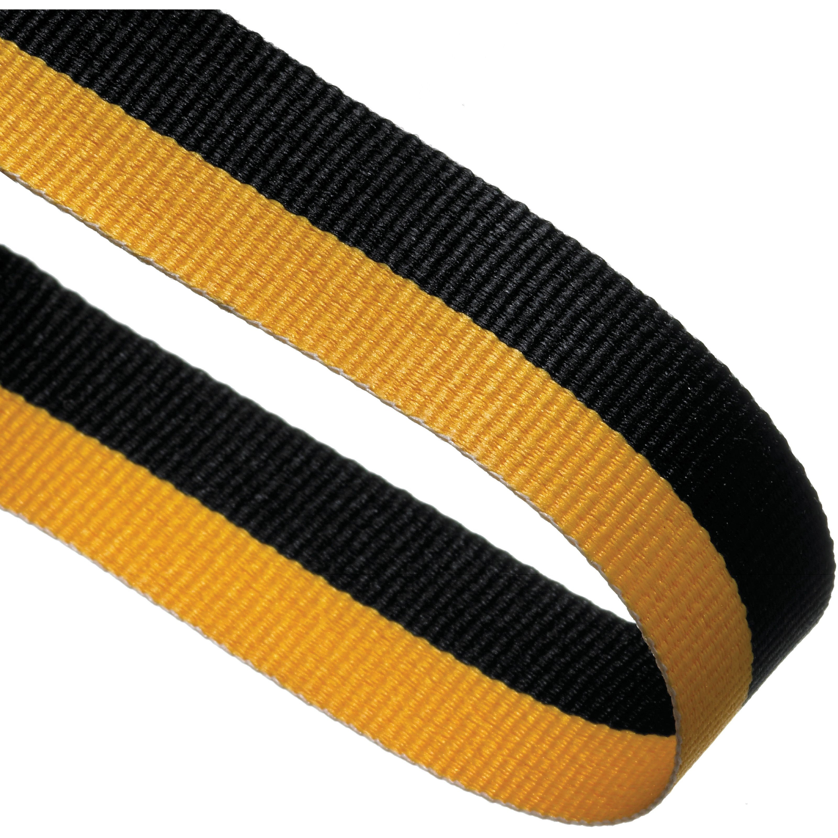 Black And Yellow 22mm Wide Ribbon And Clip