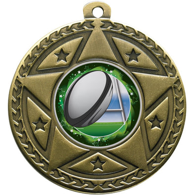 Star Medal 50mm Bronze