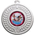 Medal 50mm Laurel Star Silver