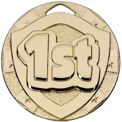 1st Mini Shield Medal 50mm