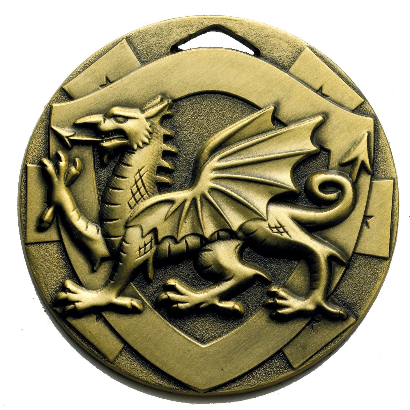 Welsh Dragon Medal 50mm