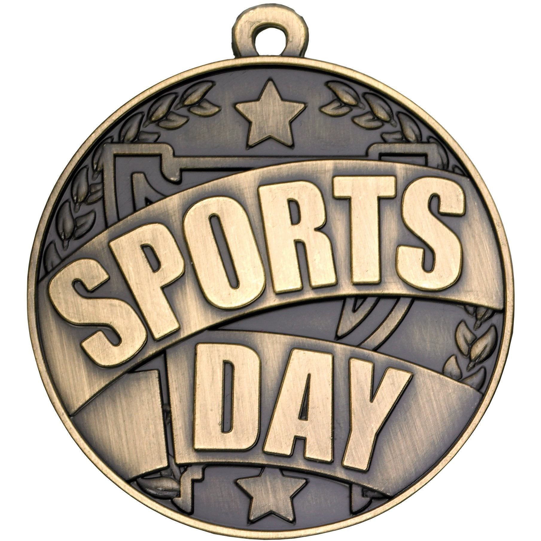 Sports Day Medal 50mm Gold