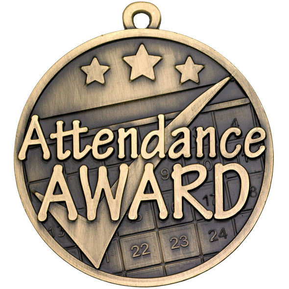 Attendance Award Medal 50mm