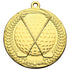 Metal 70mm Gold Golf Medal