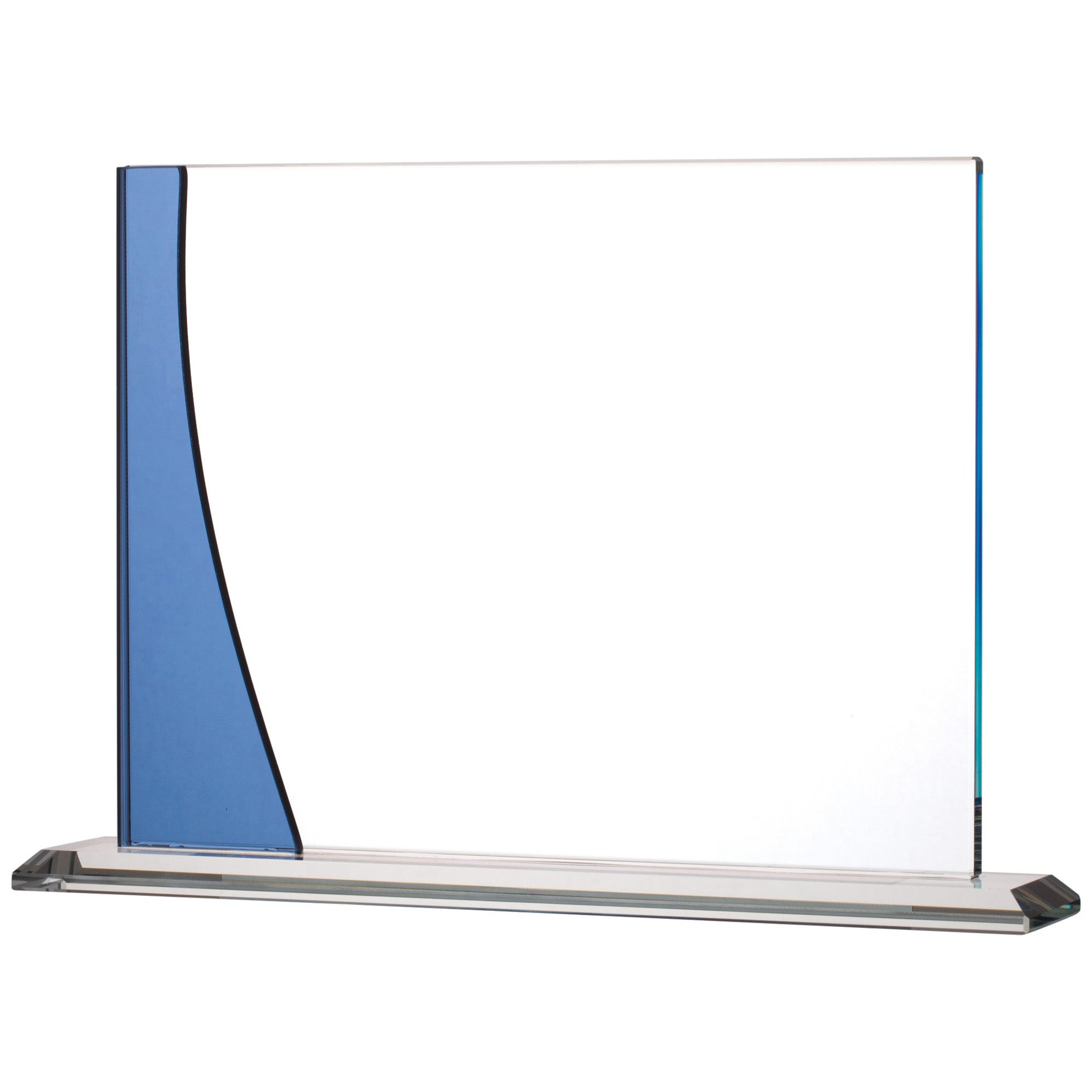 Blue Clear Landscape Glass Award