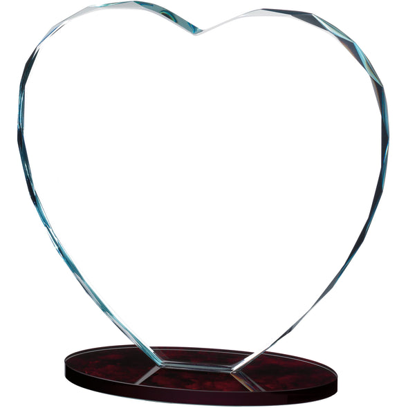 Heart Glass Award 21cm