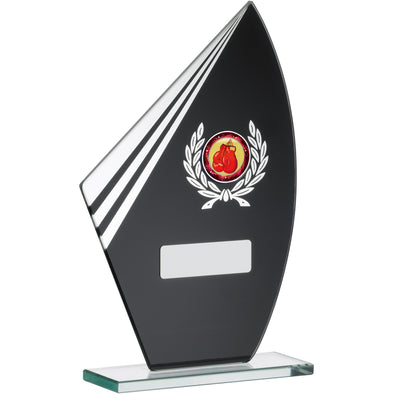 Glass Black Mirror Award 18.5cm