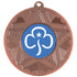 Girlguiding Bronze Star 50mm Medal