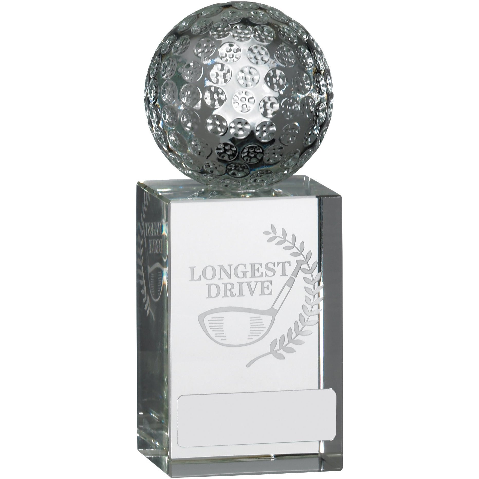 Golf The Longest Drive 13cm Trophy