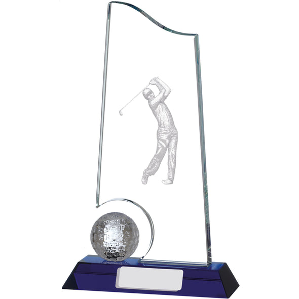 Golf Glass Award 23cm