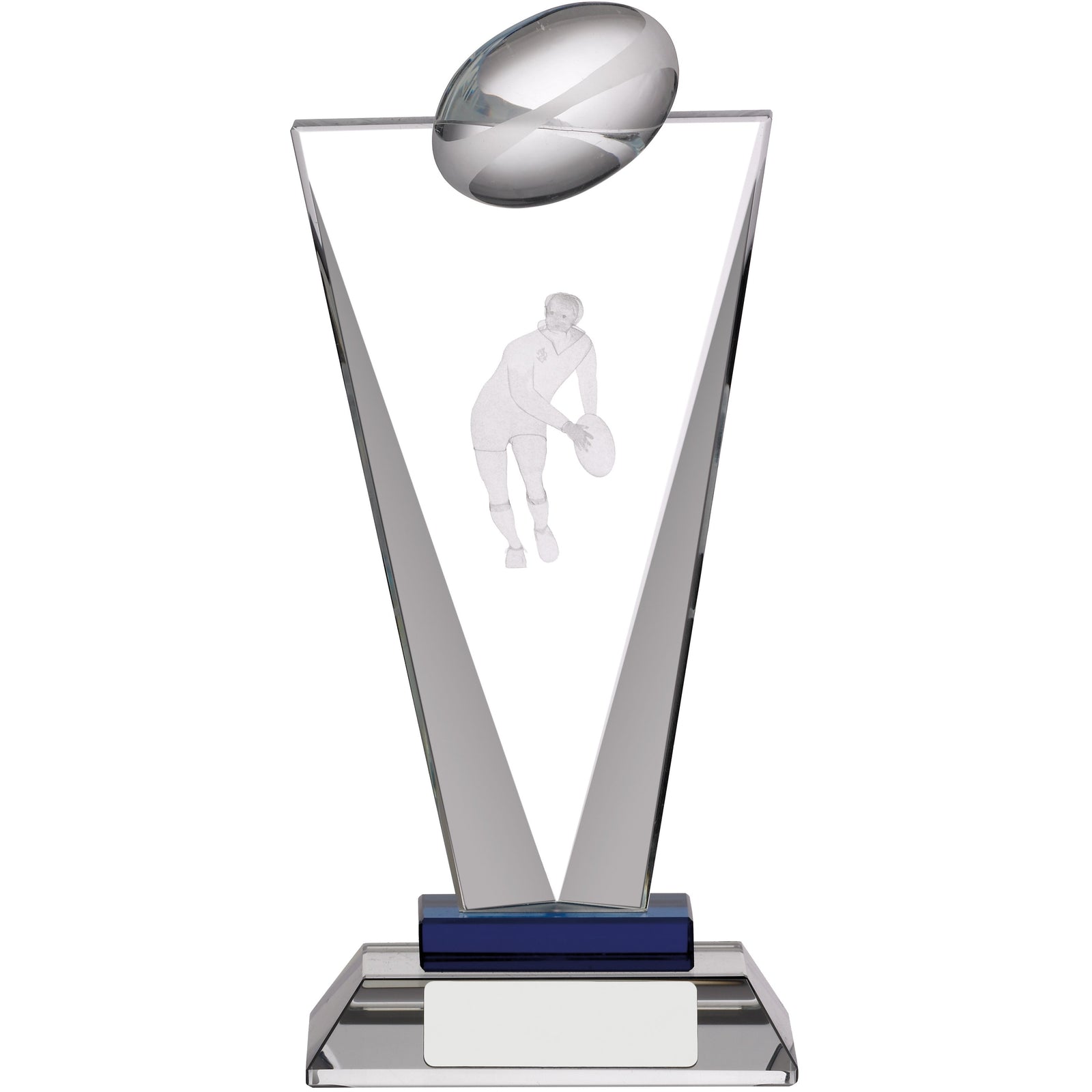 Pinnacle Rugby Glass Award