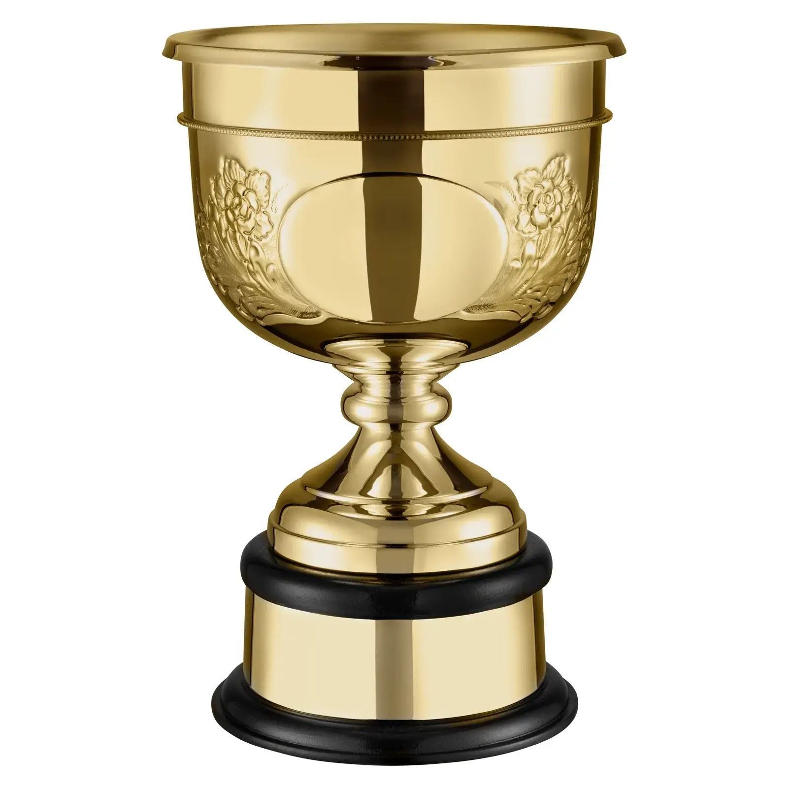 14in Leaders Gold Plated Hand-Chased Detailed Cup