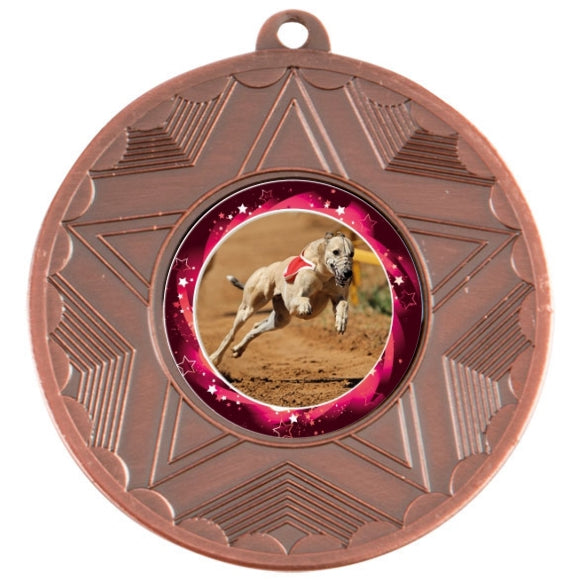 Greyhound Bronze Star 50mm Medal