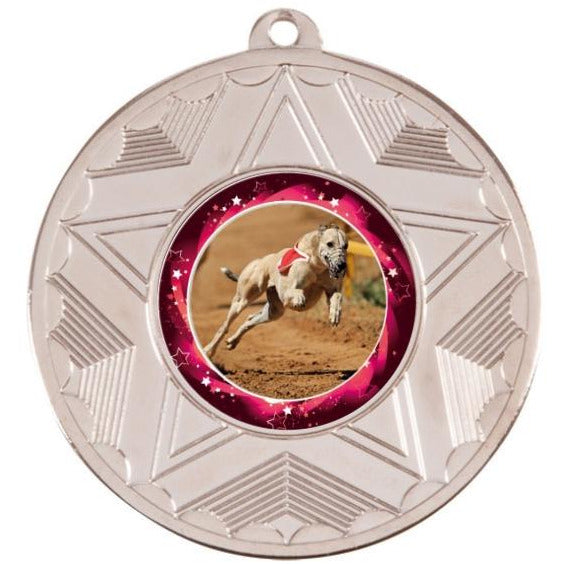 Greyhound Silver Star 50mm Medal