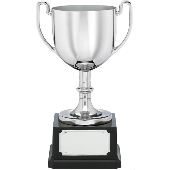 Nickel Plated Die-Cast Trophy Cup 21.5cm (8.5")